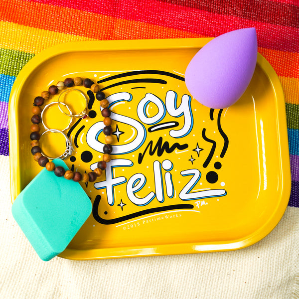 Soy Feliz Novelty Tray