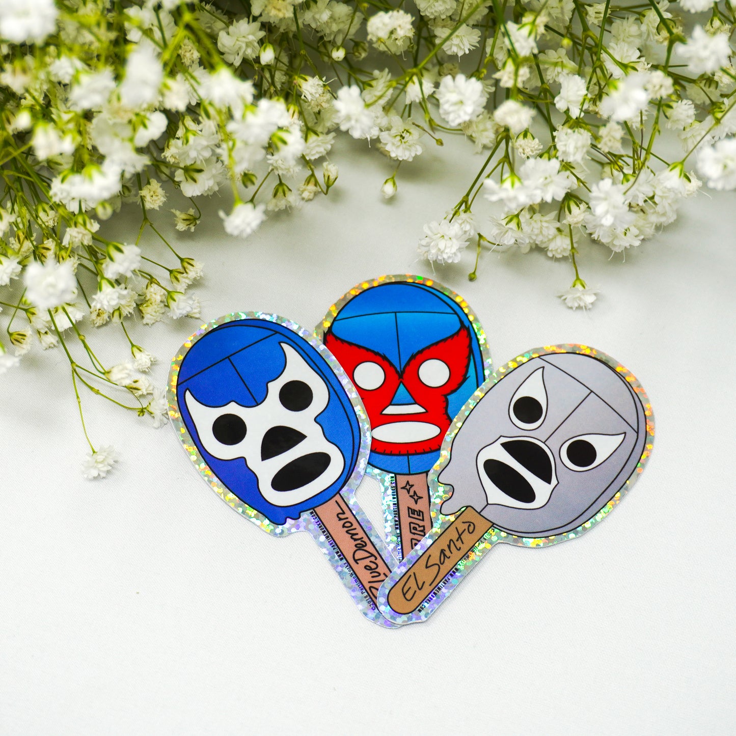 Lucha Libre Paletas 3” Sticker Bundle