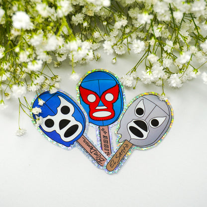 Lucha Libre Paletas 3” Sticker Bundle