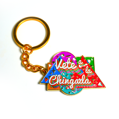 Vete a la Chingada Keychain