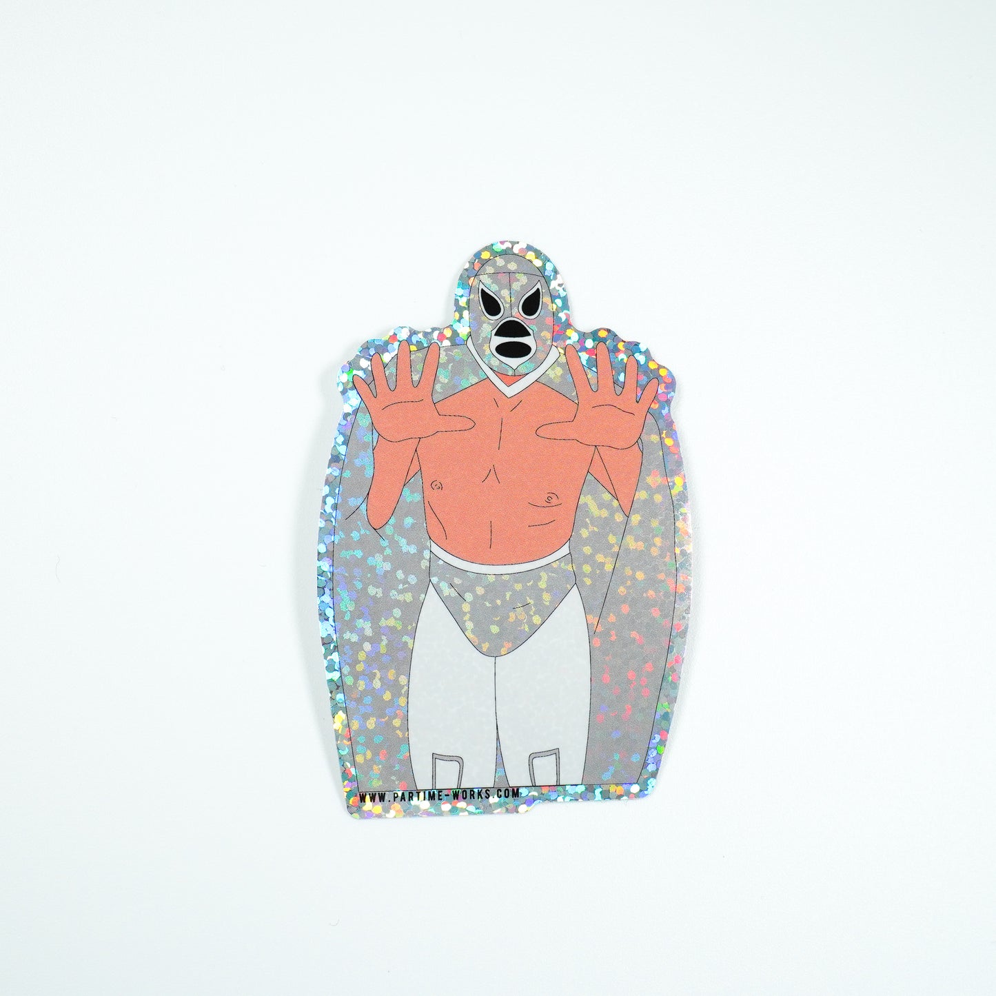 El Santo Luchador 3" Sticker