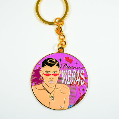 Conejo Vibras Keychain