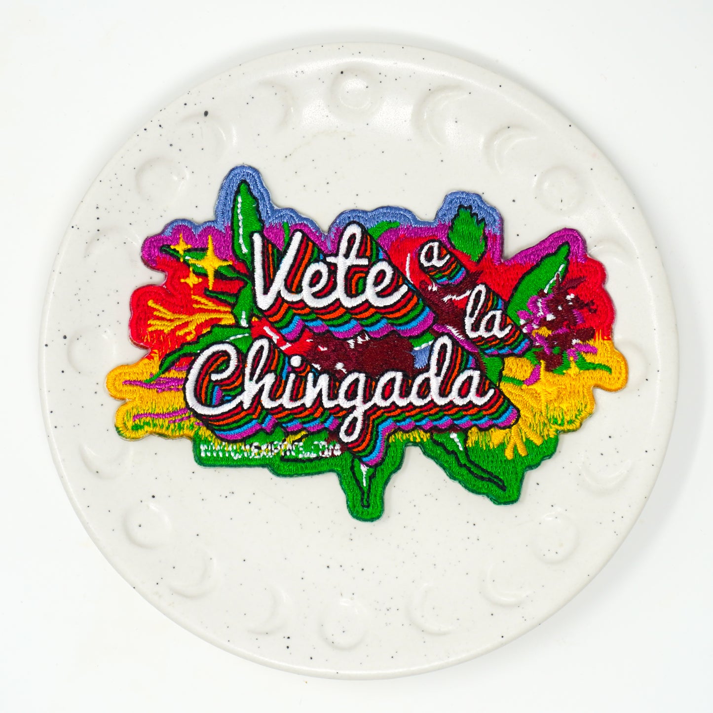 Vete a La Chingada (Floral) Patch