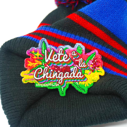 Vete a La Chingada (Floral) Patch