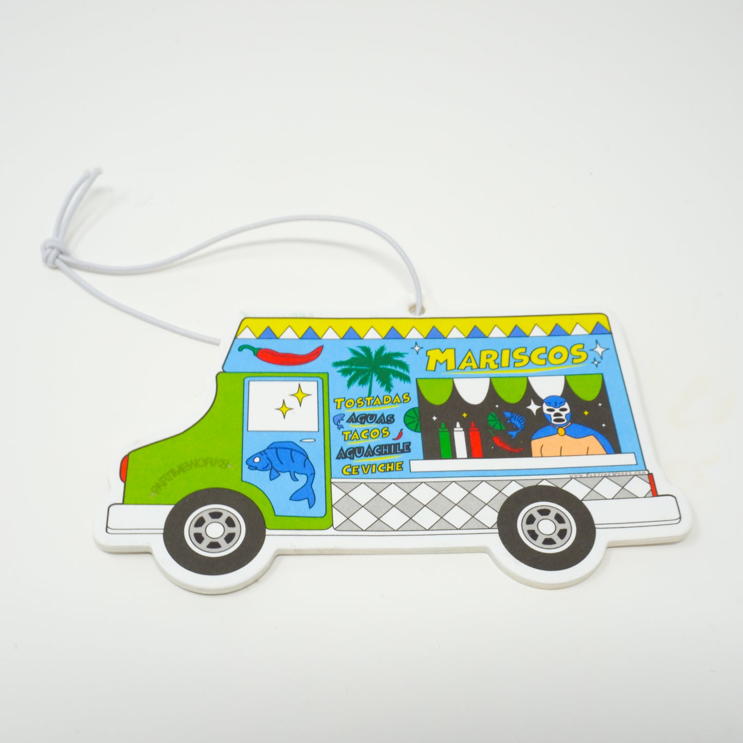 Lonchera con Luchadores (Playas (Ocean) Scented) Air Freshener