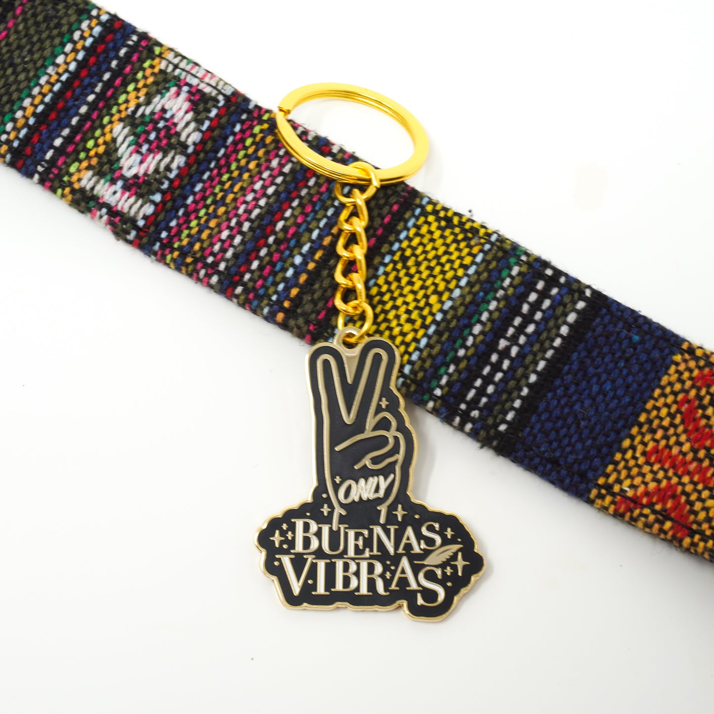 Only Buenas Vibras Keychain