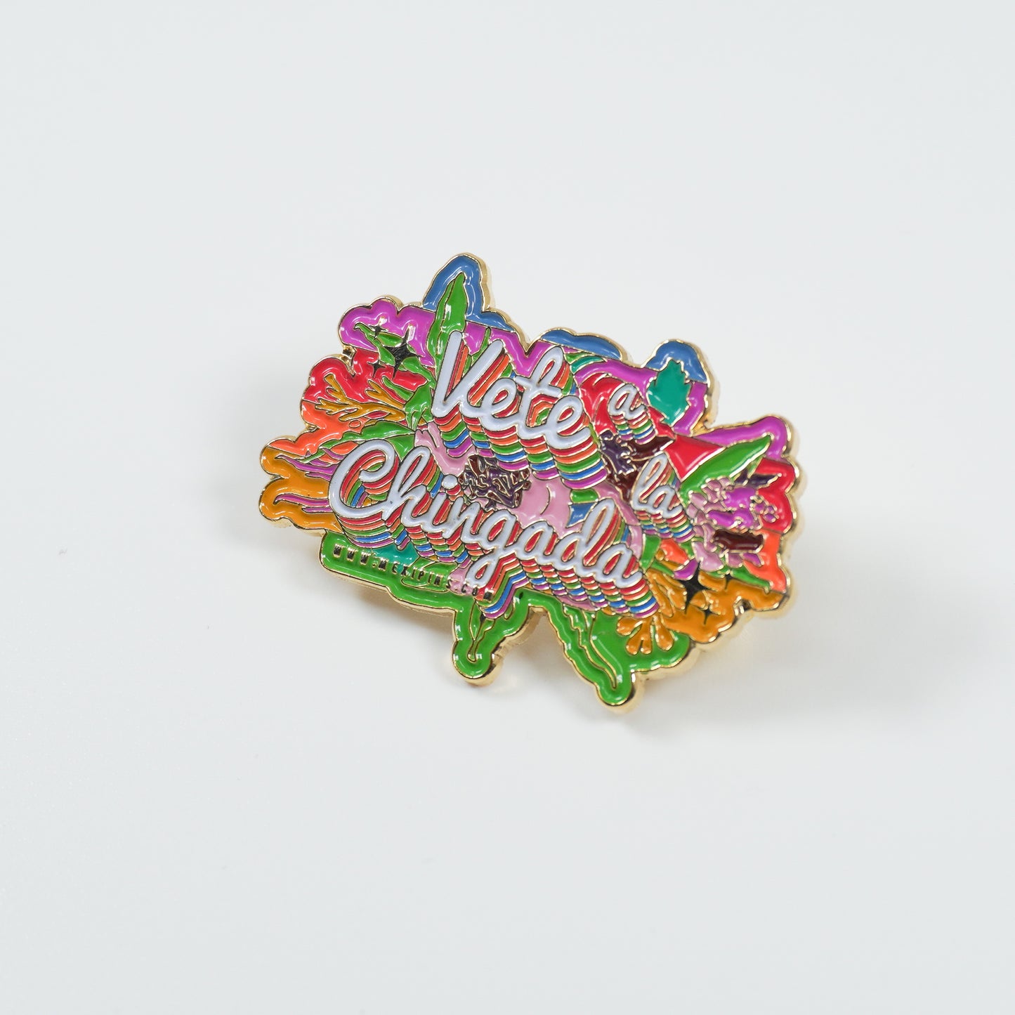 Vete a la Chingada (Floral) Pin