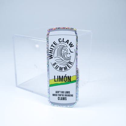 White Limon 3" Sticker