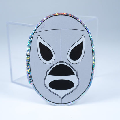 El Santo Mask 3" Sticker