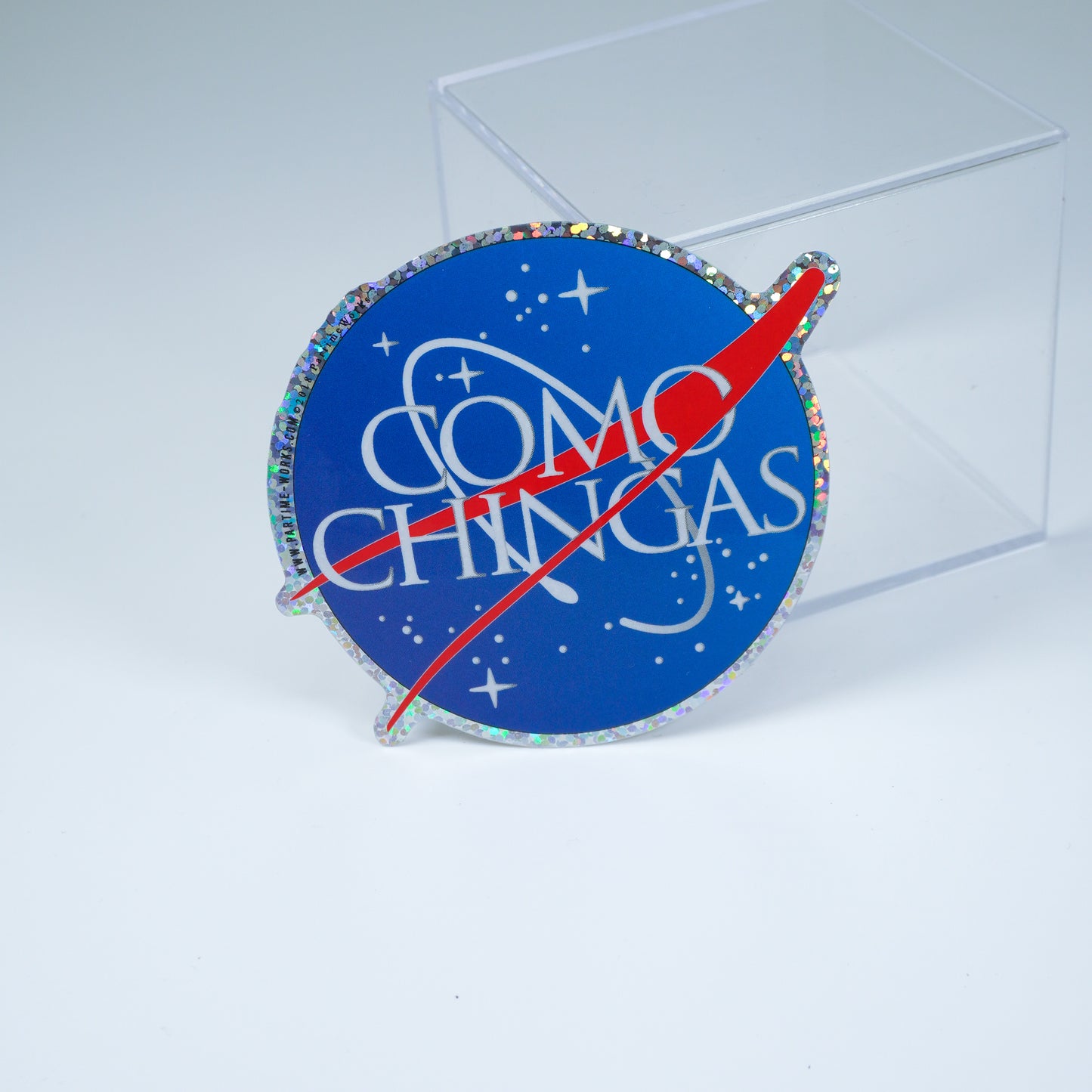 Como Chingas 3" Sticker