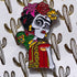 Frida con Changuito Pin