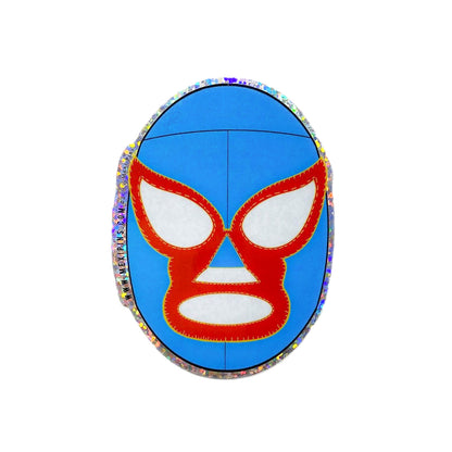 Nacho Luchador Mask 3" Sticker