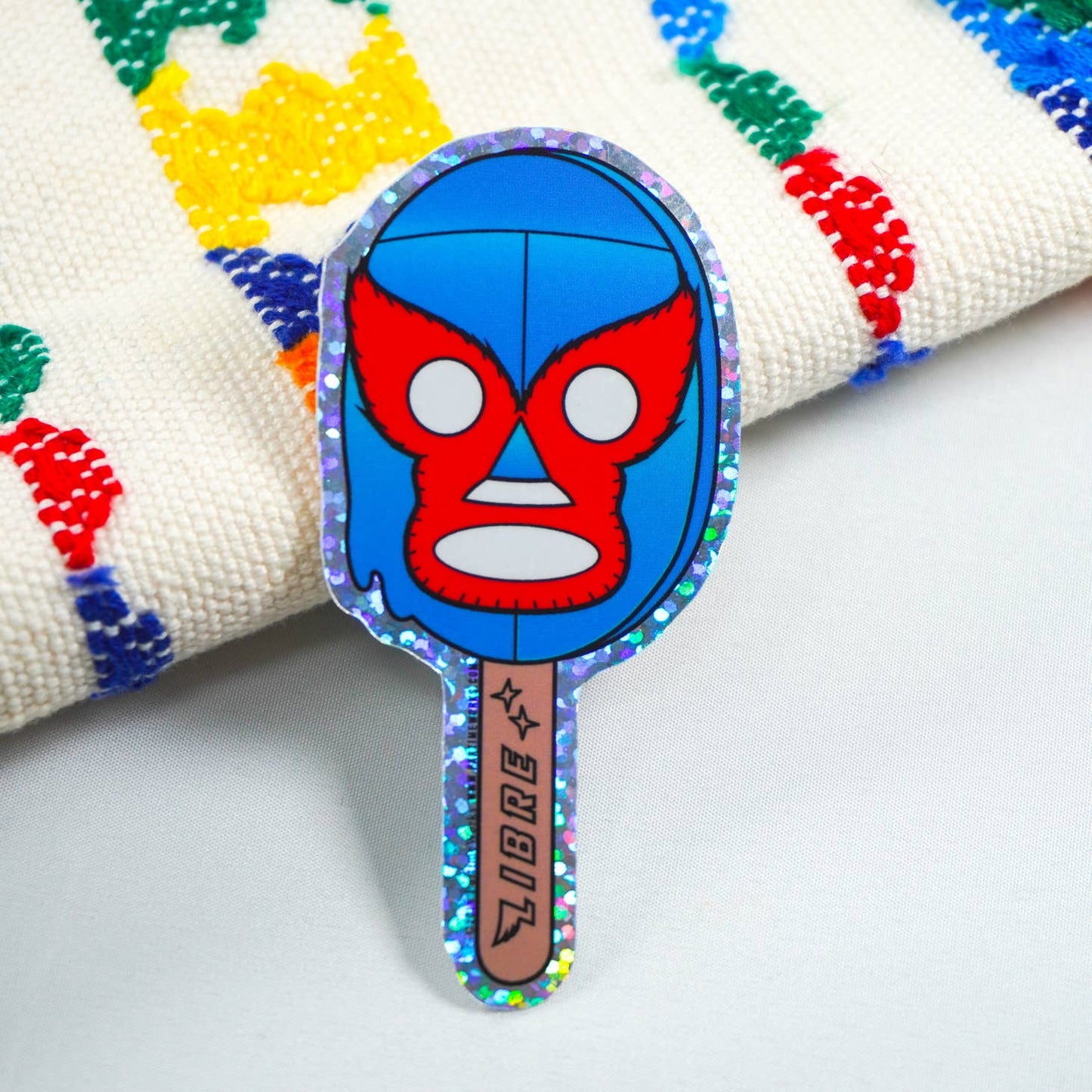 Paleta Macho Libre 3" Sticker