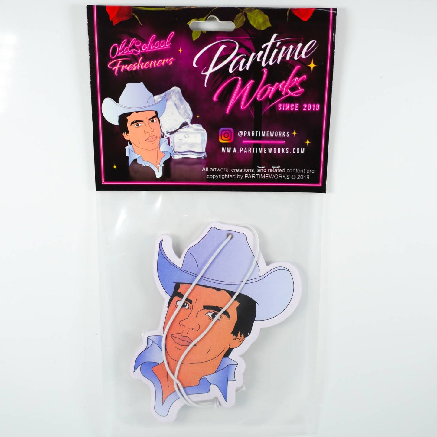 Chalino Sanchez (Black Ice Scent) Air Freshener