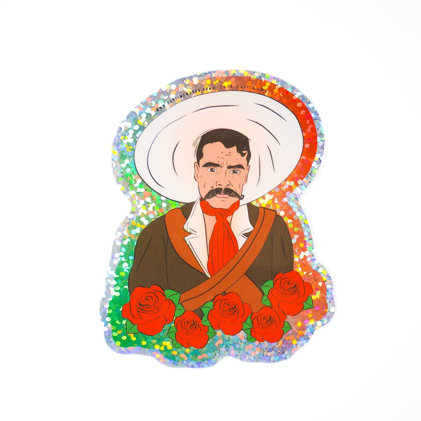 Zapata 3" Sticker