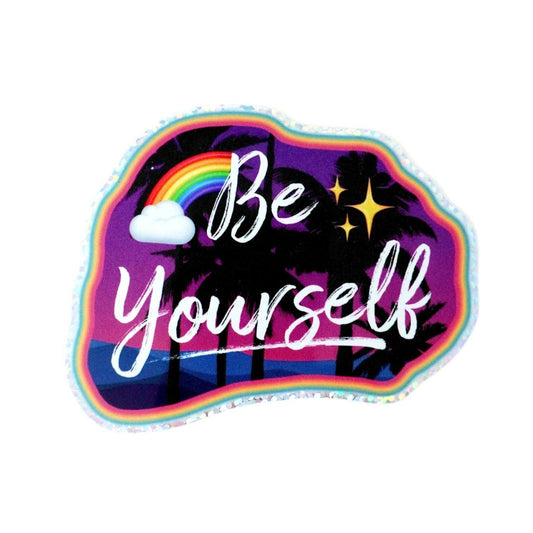 Be Yourself 3" Sticker