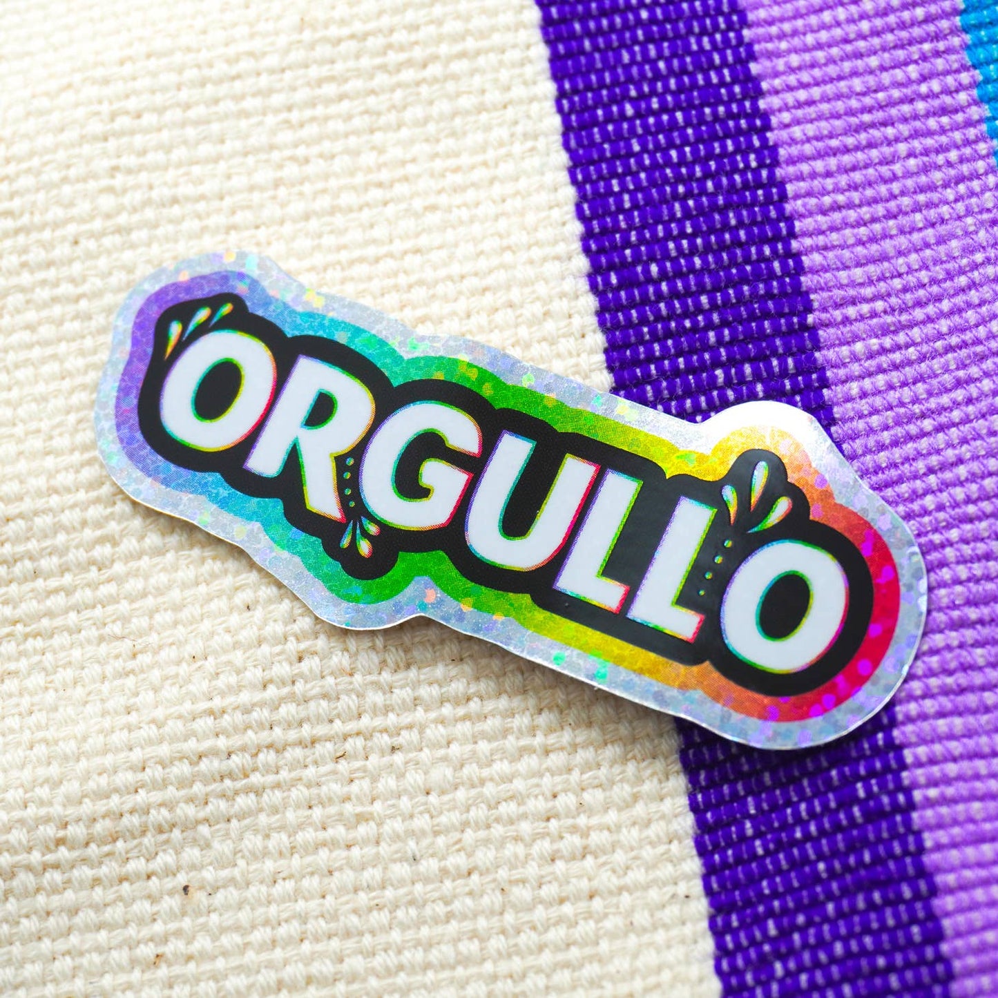 Orgullo 3" Sticker