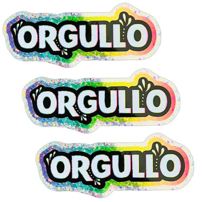 Orgullo 3" Sticker