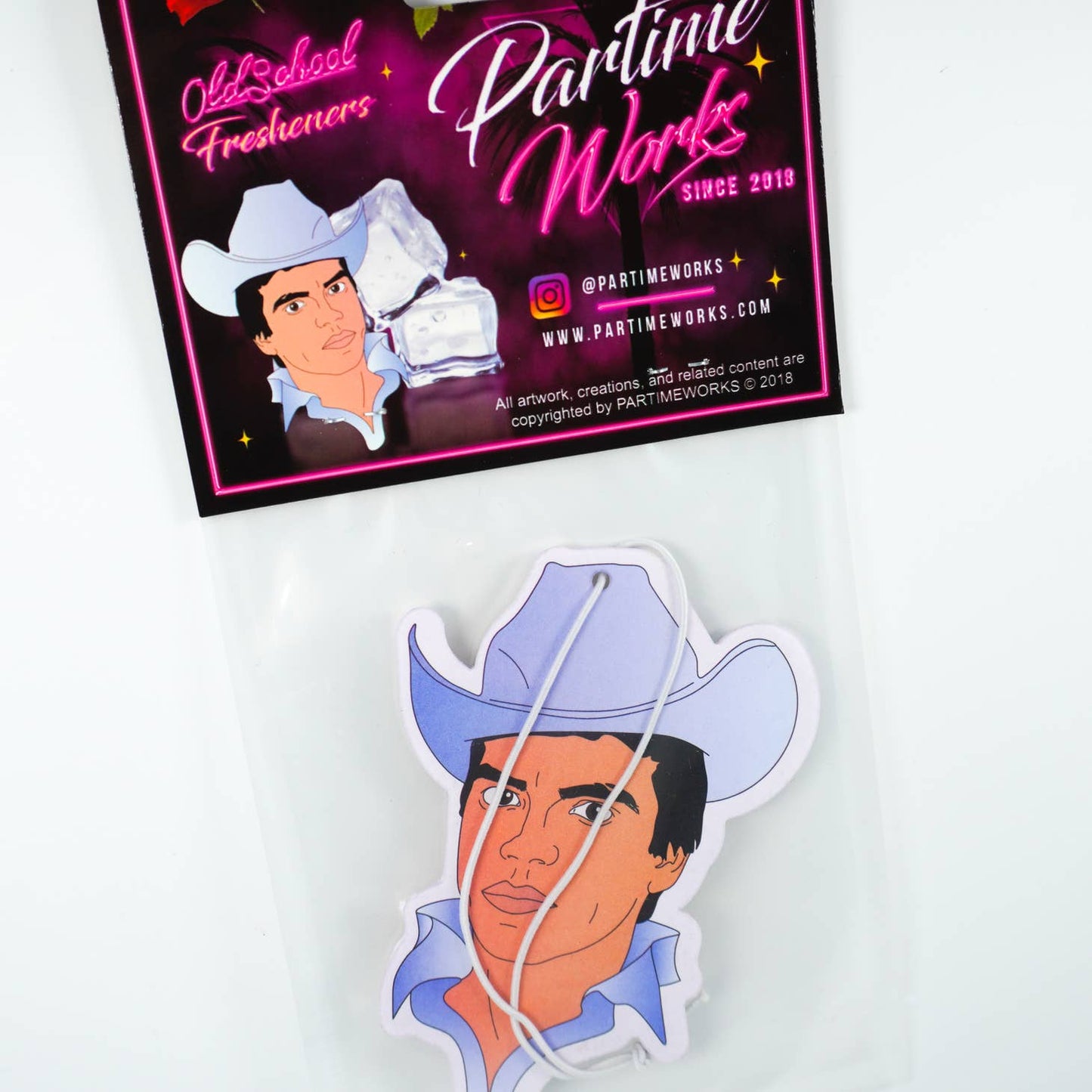 Chalino Sanchez (Black Ice Scent) Air Freshener