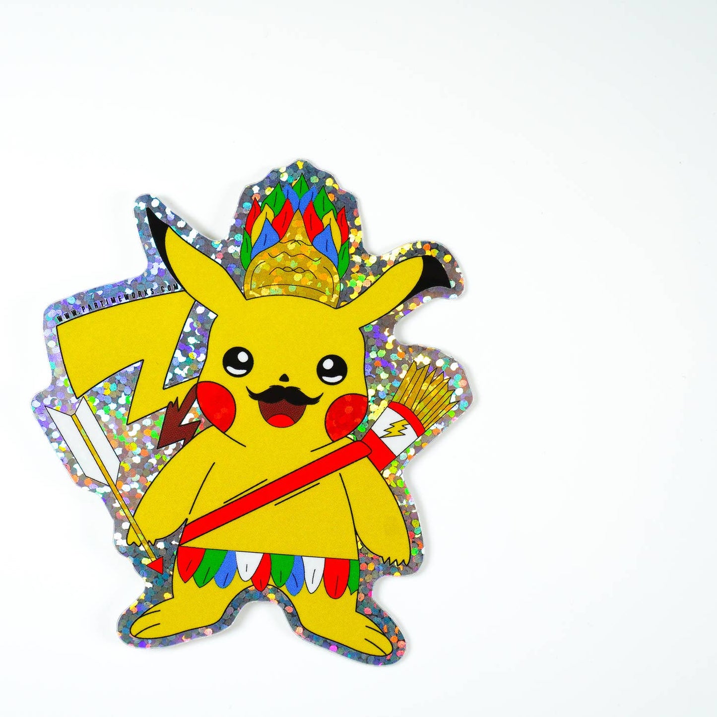 Pika Pache 3" Sticker