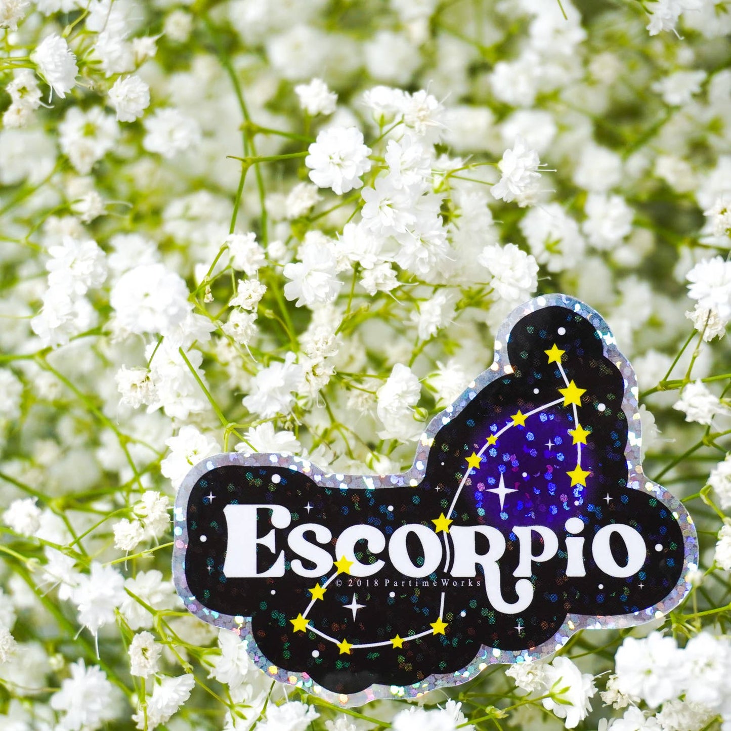 Escorpio Horoscope 3" Sticker