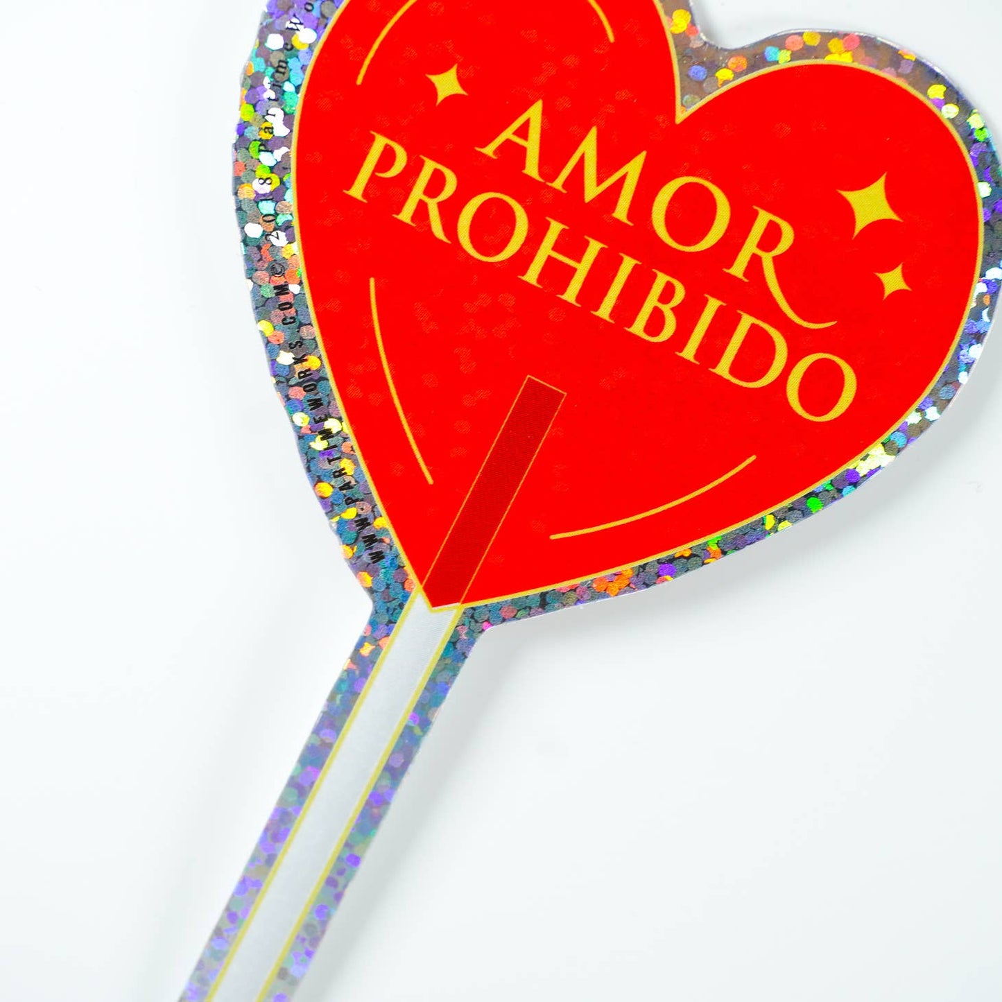 Paleta Amor 4" Sticker