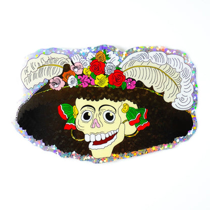 La Catrina 3" Sticker