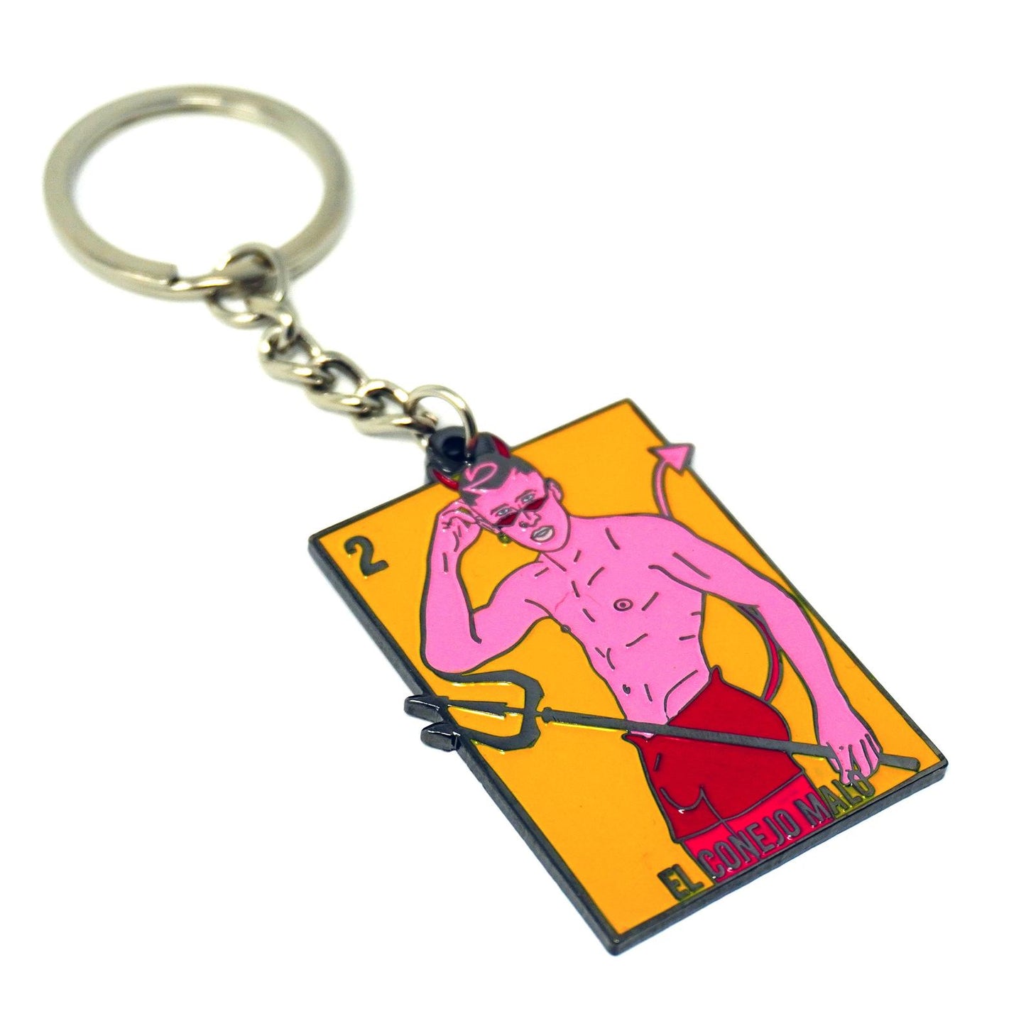 El Conejo Malo Keychain