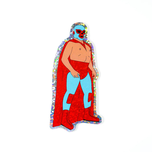 Nacho Luchador 3" Sticker