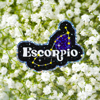 Escorpio Horoscope 3" Sticker