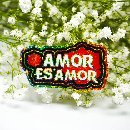 Amor es amor 3" Sticker