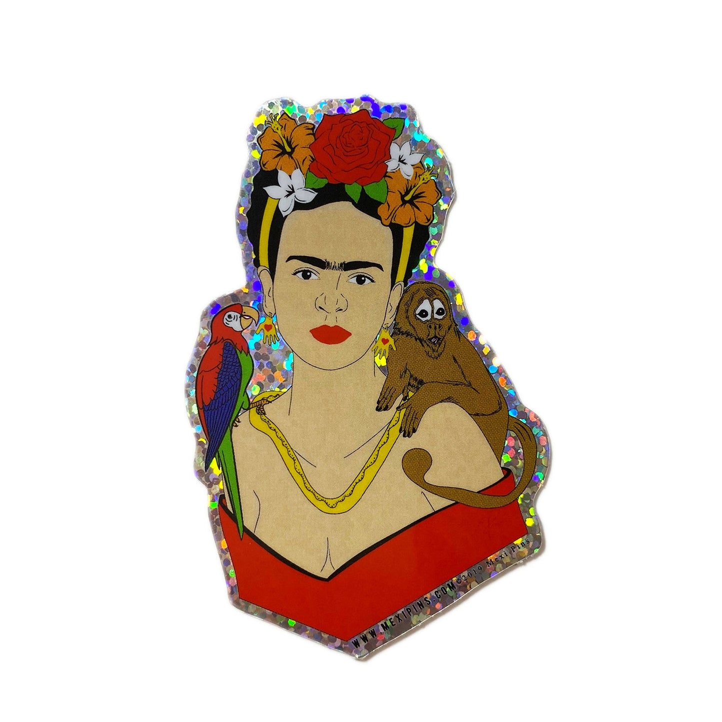 Frida Mujer 3" Sticker