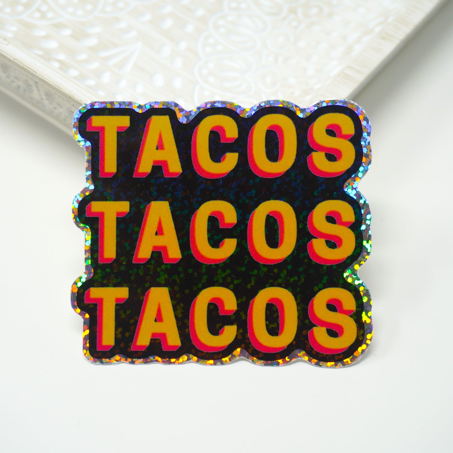 Tacos 3" Sticker