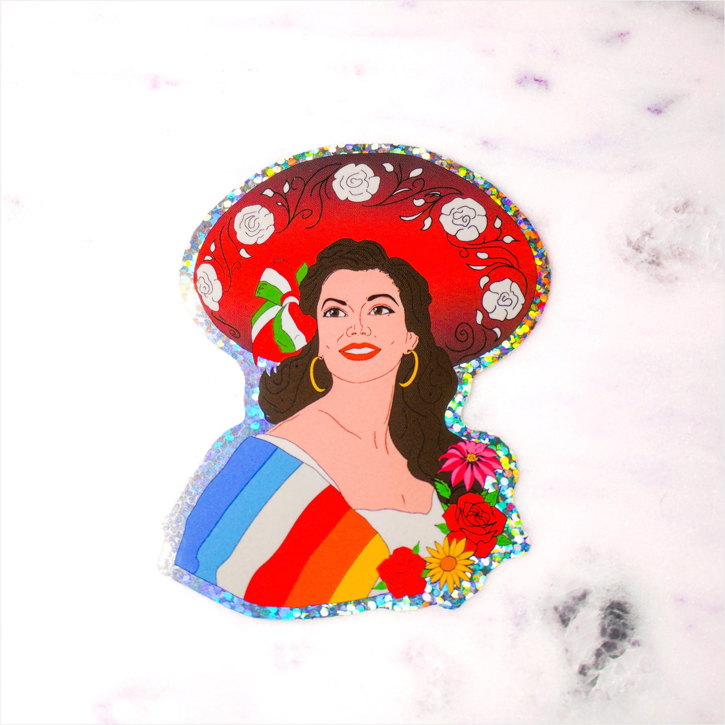 La Mexicana 3" Sticker