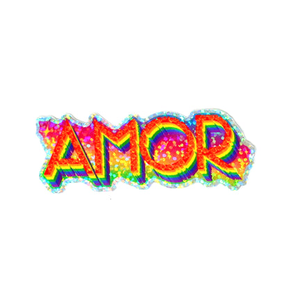 Amor 3" Sticker