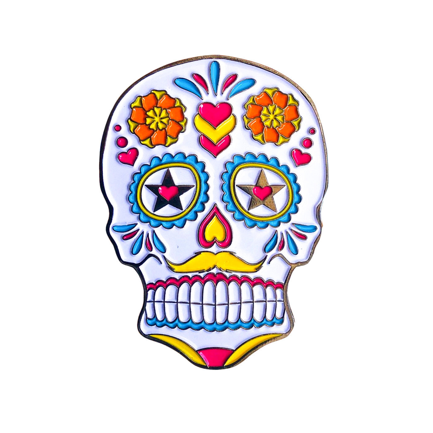 Sugar Skull Pin