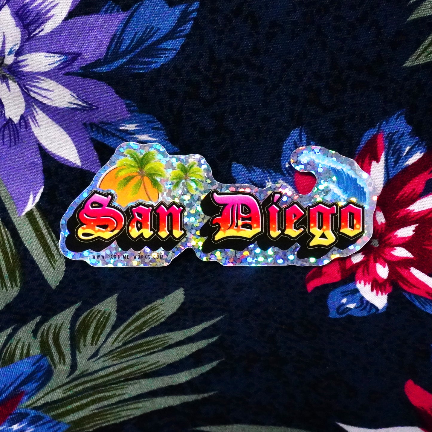 San Diego 3" Sticker