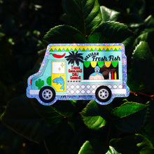 Load image into Gallery viewer, Blue Demon Lonchera Food Truck 3&quot; Sticker
