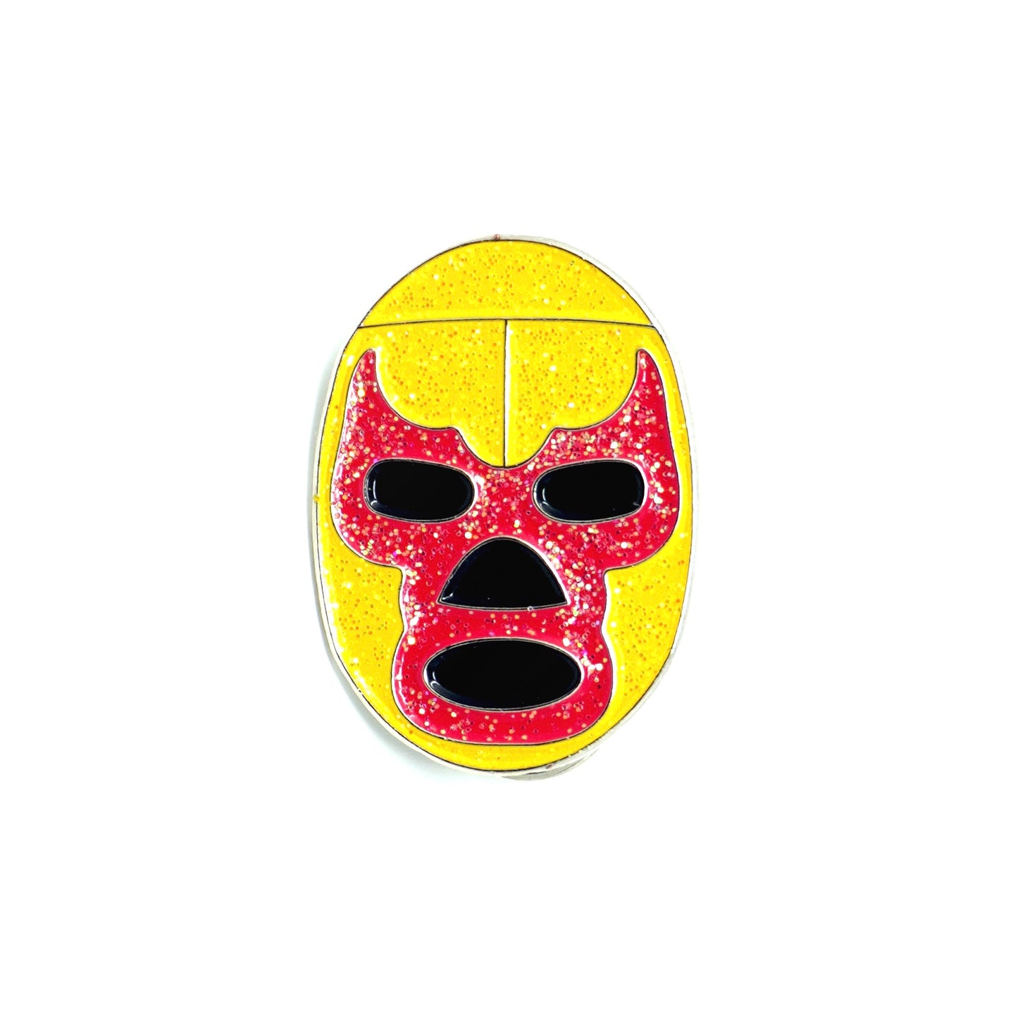 Luchador Amarillo Pin