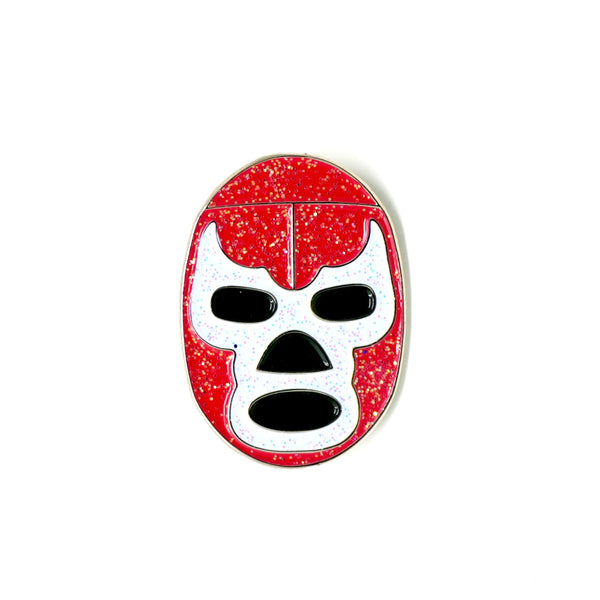 Luchador Rosa Pin