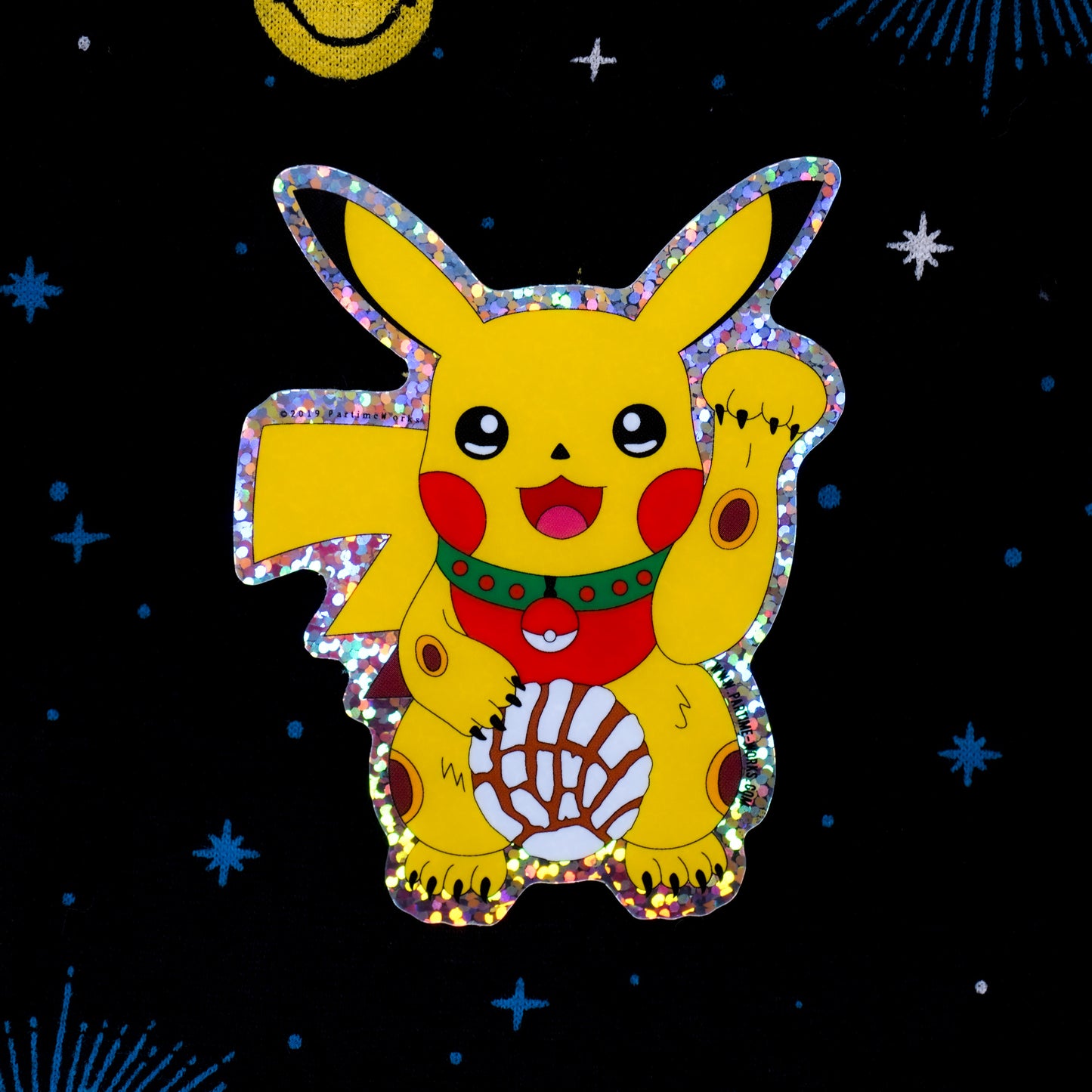 Pika Concha 3" Sticker