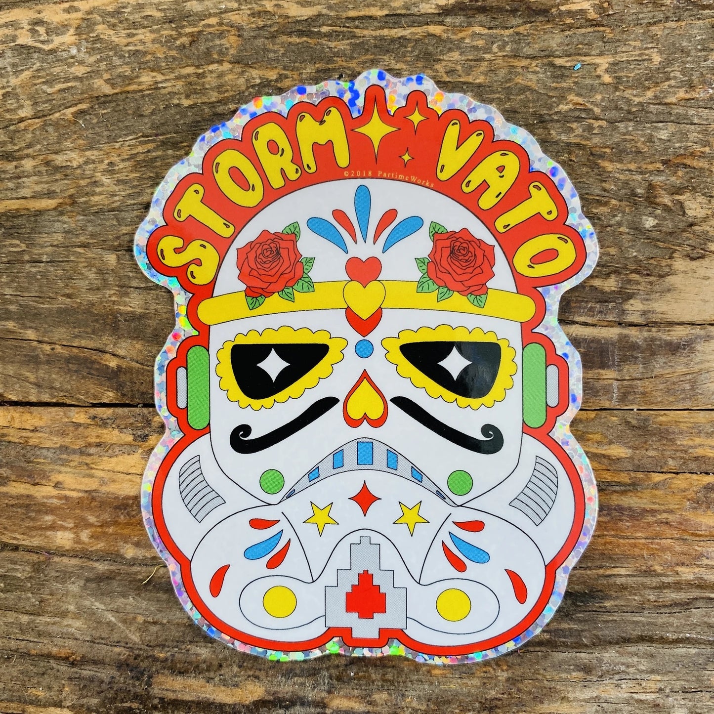 Storm Vato 3" Sticker