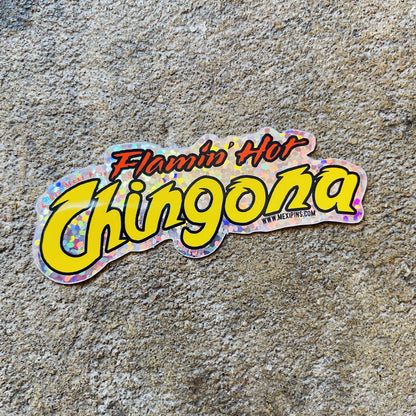 Flamin Hot Chingona 3" Sticker