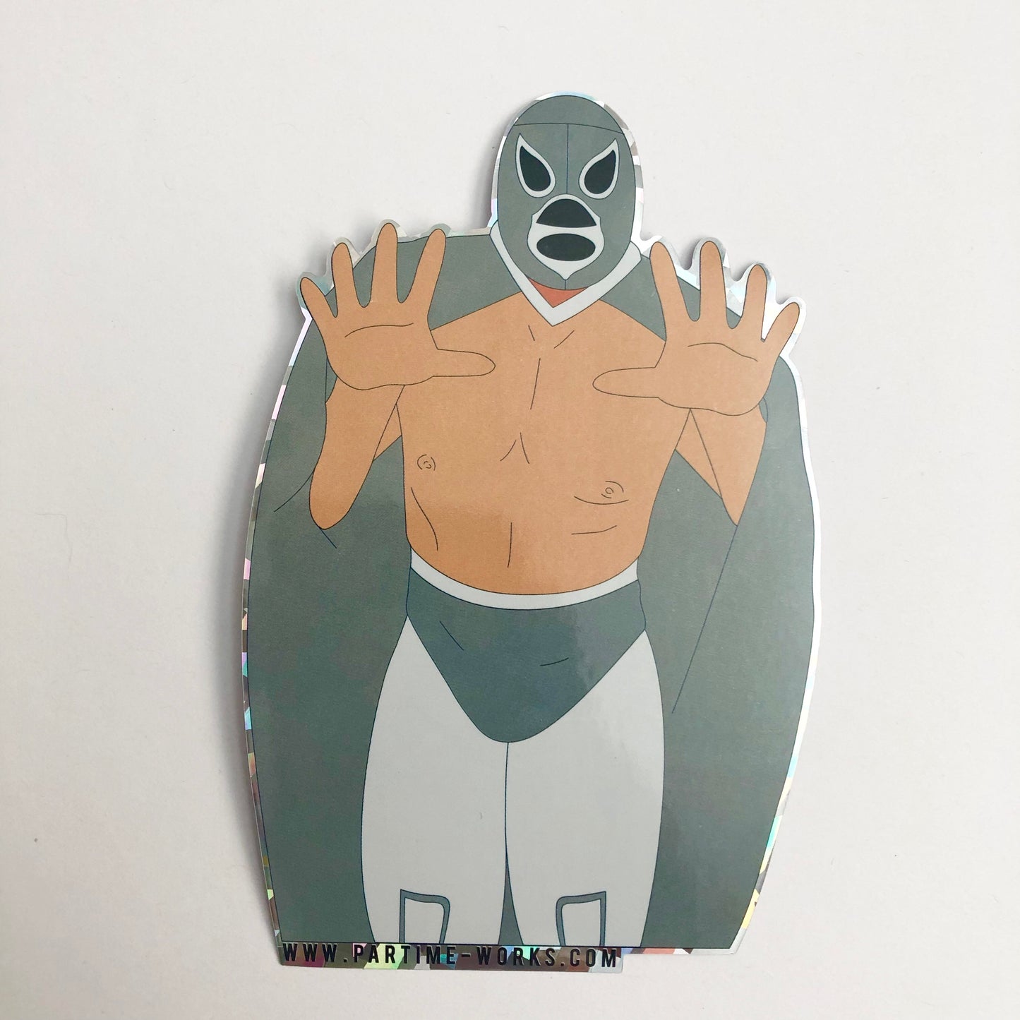 Luchador El Santo 5" Sticker