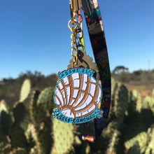 Load image into Gallery viewer, Don&#39;t Be Self-Conchas (Blue) Keychain
