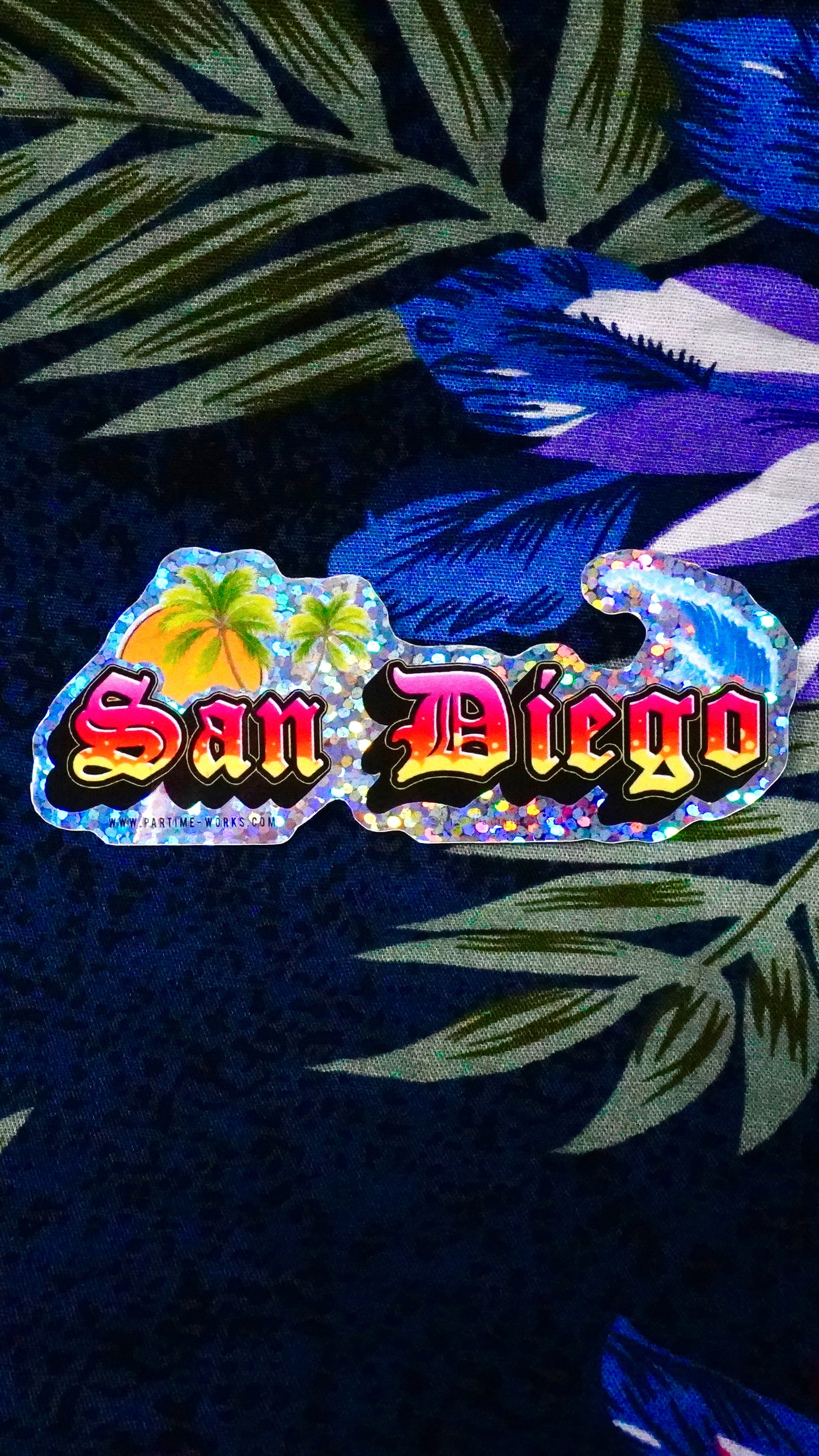 San Diego 3" Sticker