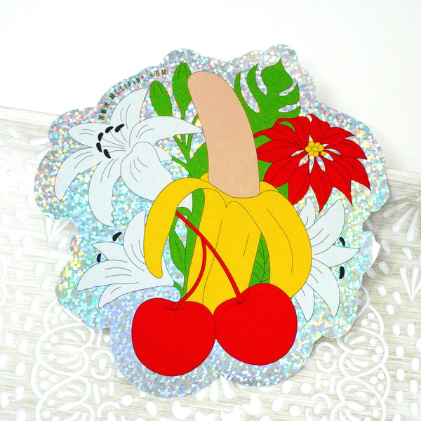 Tropicano 2x 5" Sticker