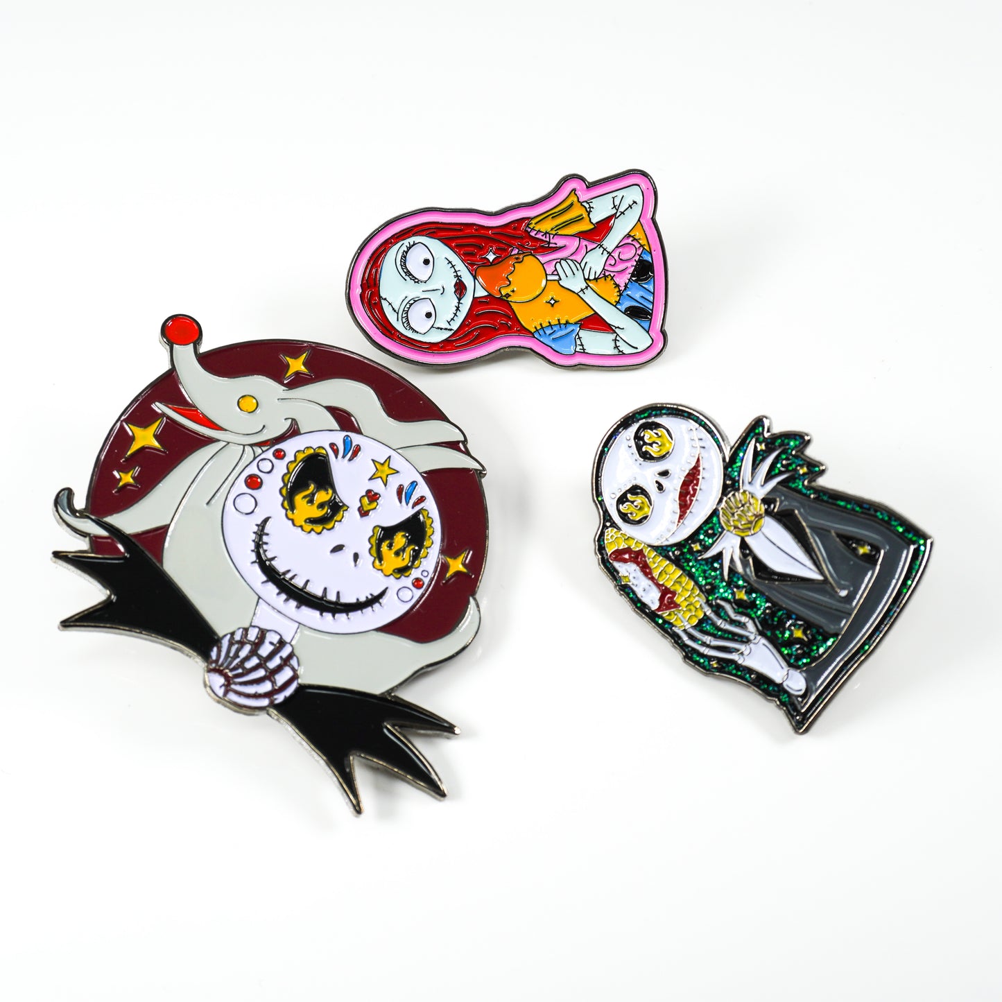 Noche Spooky (Jack & Sally) Pin Bundle