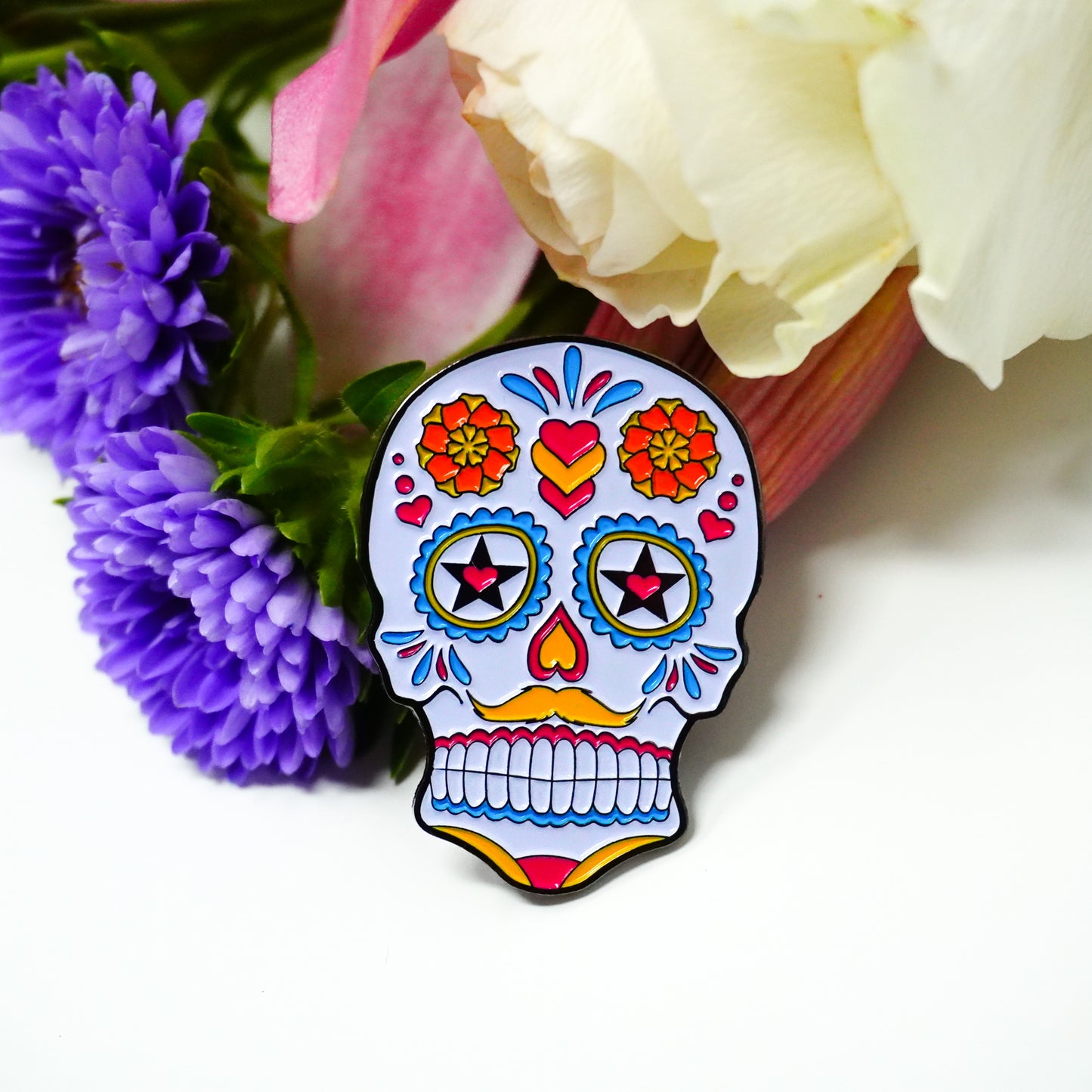 Sugar Skull Pin