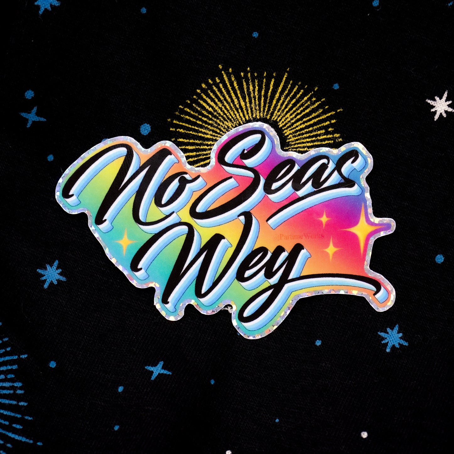 No Seas Guey 3" Sticker